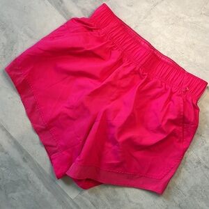 Athletic works athletic shorts hot pink workout running shorts NWOT  Size S 4,6